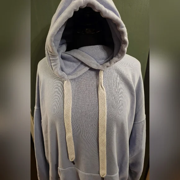 Aerie Light Blue Hoodie - Picture 2 of 6